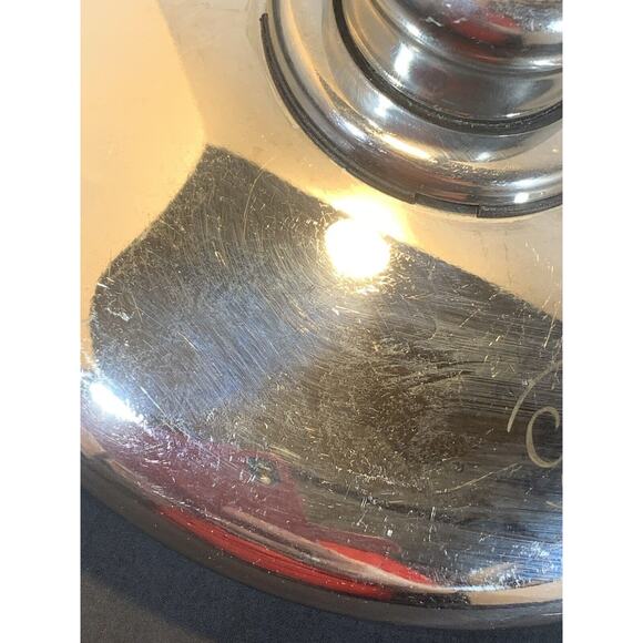 Crofton Silver Pot Replacement Lid 7 inch Handle Round Kitchenware See Pics Read - Picture 6 of 9